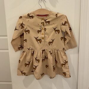 Pink Chicken deer dress Size 2